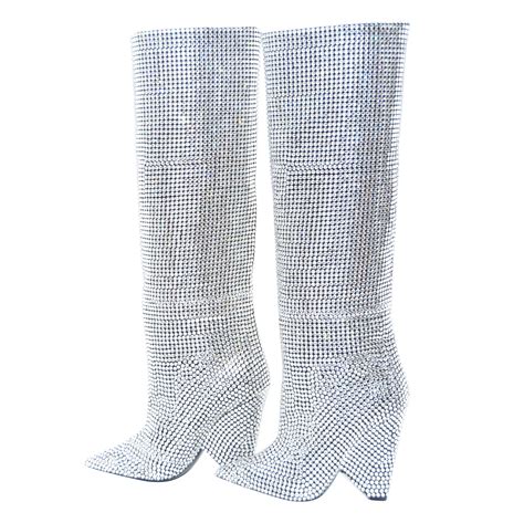 ysl crystal boots price|yves saint laurent boots sale.